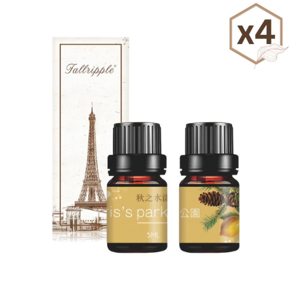 Compound Essential Oil Series - Paris’ Park ×4 bottles (5ML)