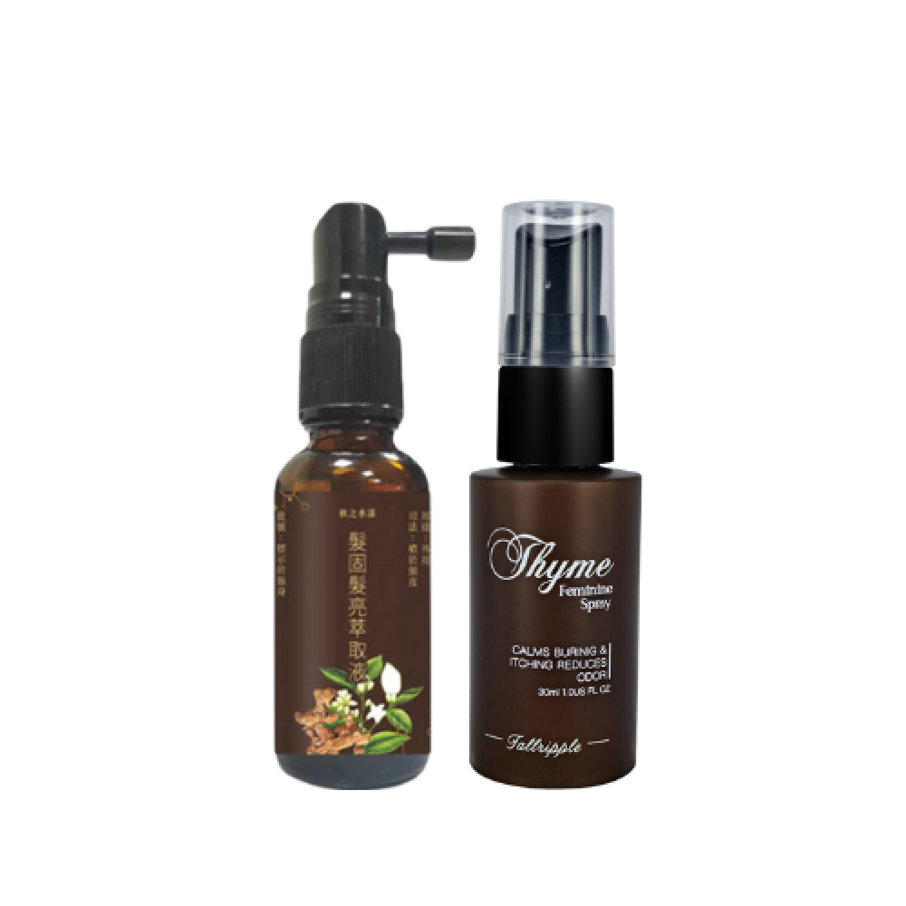 Thyme QQ Spray ×1 bottles + Hair-Fix Serum x1 bottles