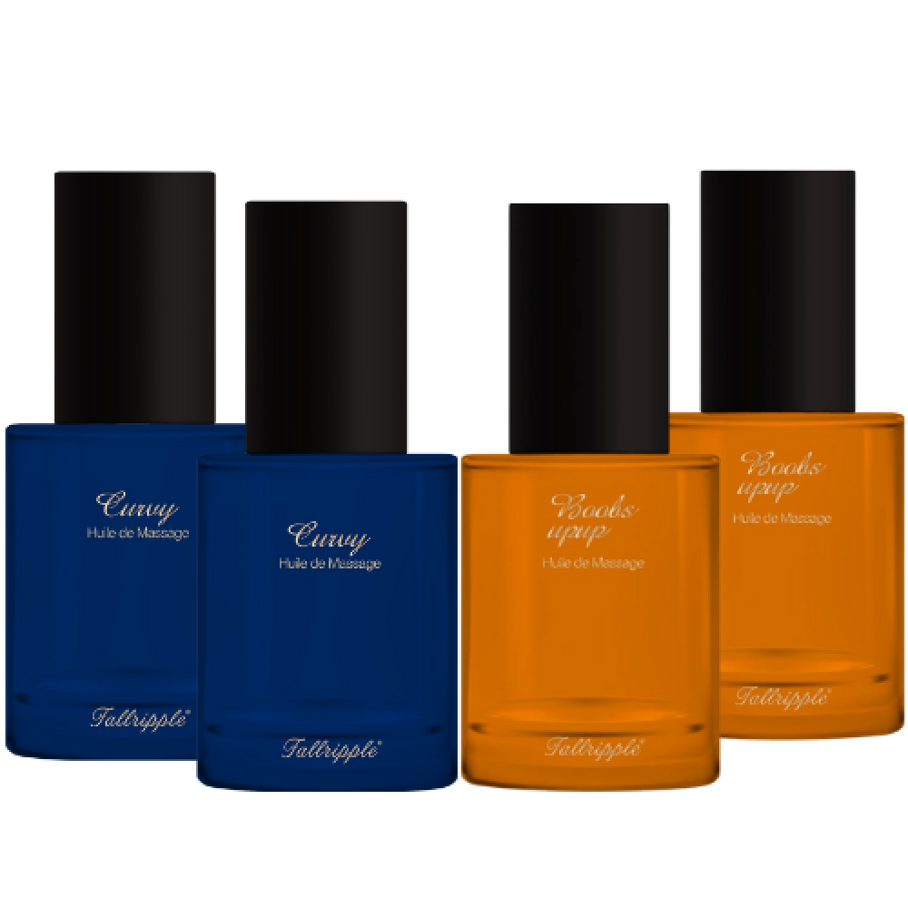 Massage Oil - Curvy ×2 bottle + Boobs UPUP ×2 bottle