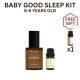 0-6 years old Baby Good Sleep Kit 【Free essential oil – Fingered Citron × 1 bottle (10ML) 】